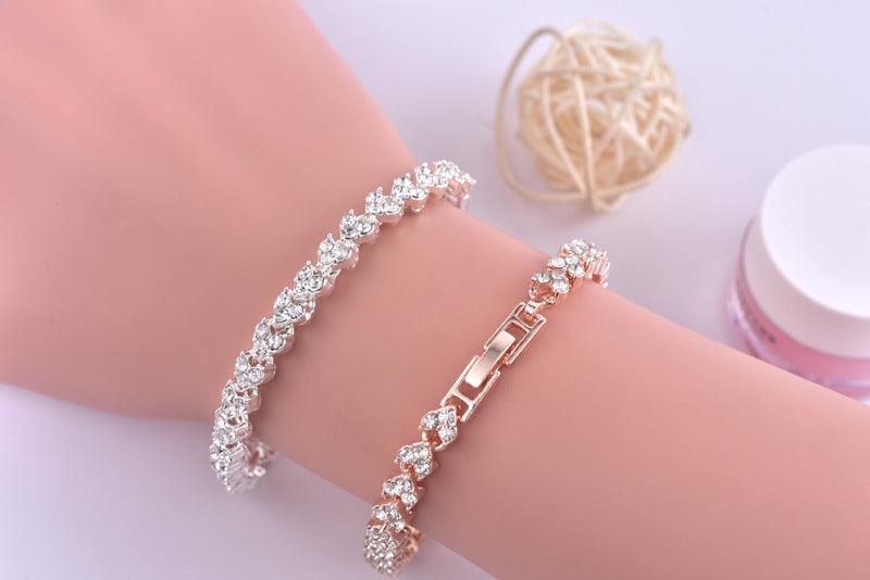 Roman Rose Gold Jewelry with Diamonds YongxiJewelry 3