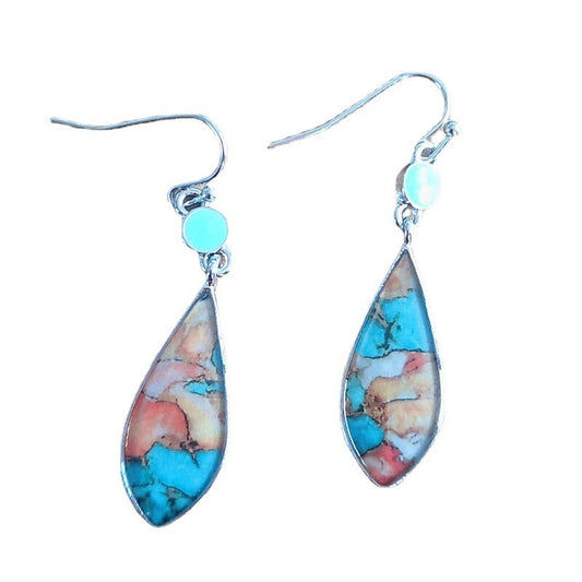 Bohemian Teardrop Earrings YongxiJewelry  1