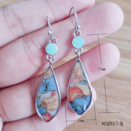 Bohemian Teardrop Earrings YongxiJewelry  6