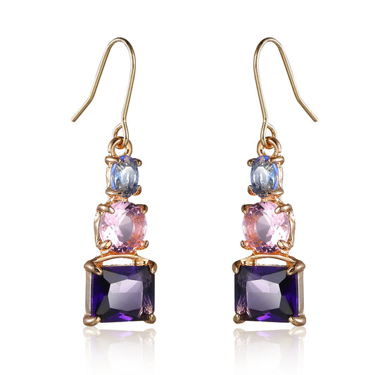 Dazzling Zircon Earrings YongxiJewelry 1