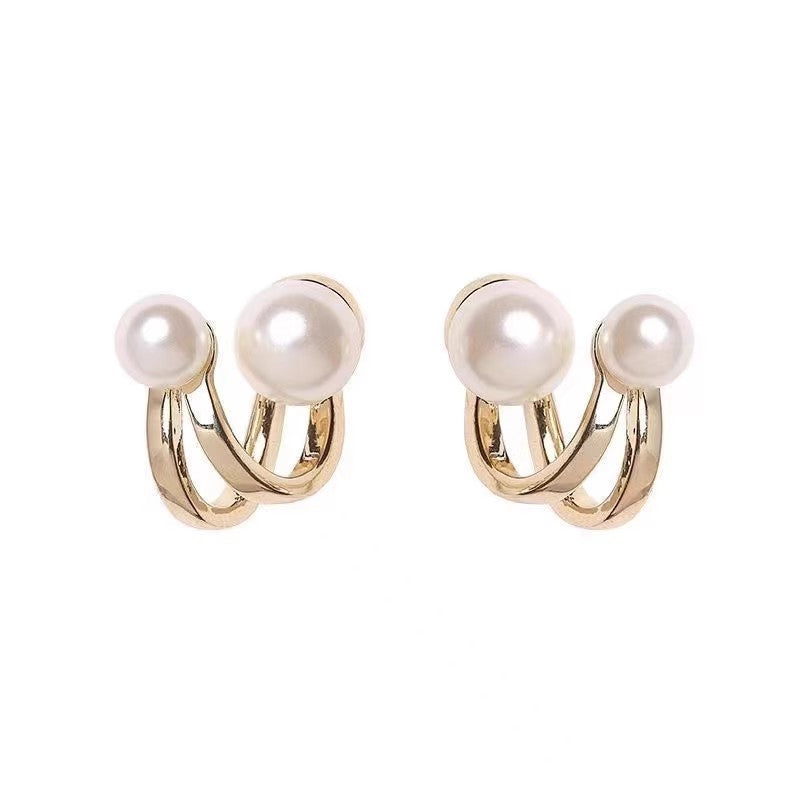 Chic Pearl Earrings YongxiJewelry6