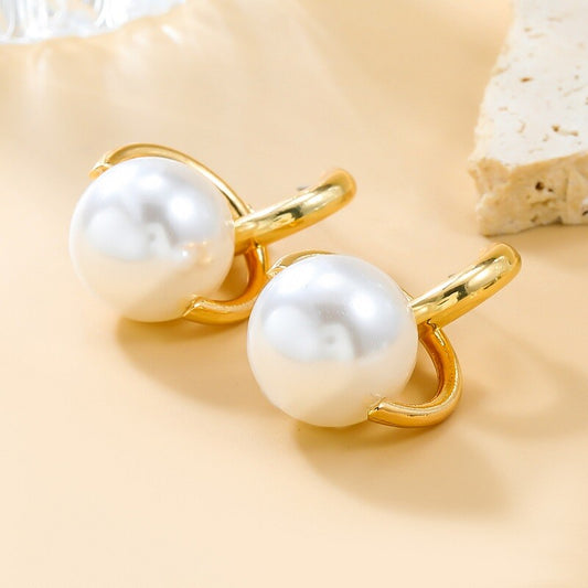 Classic Pearl  Earrings YongxiJewelry  1