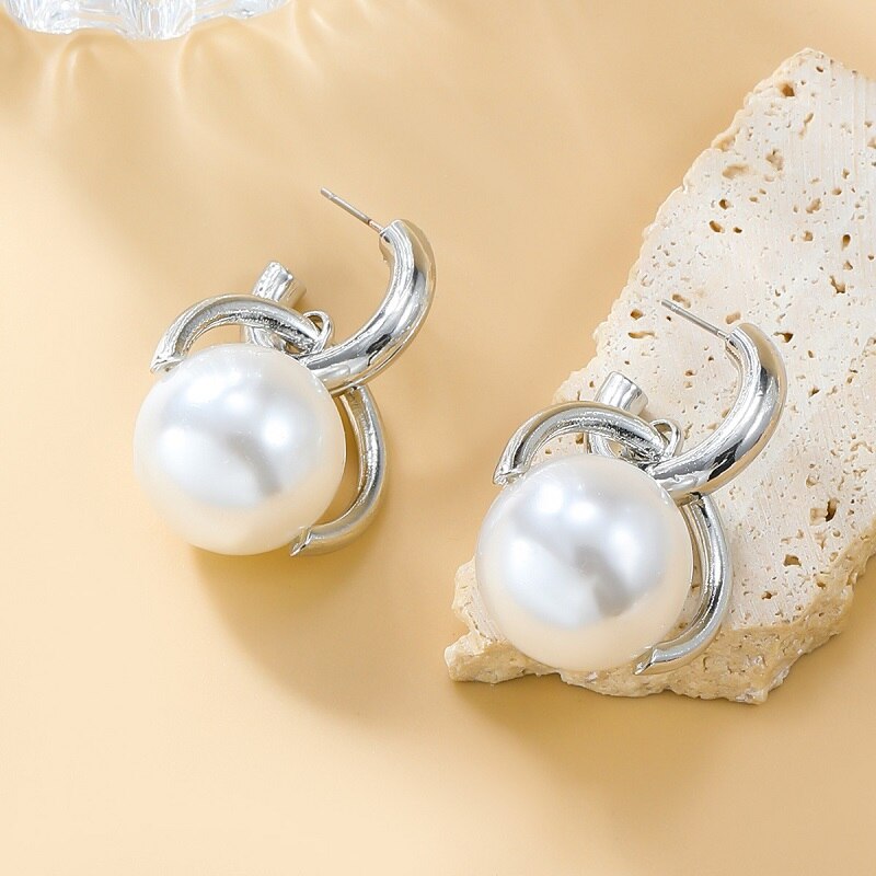 Classic Pearl  Earrings YongxiJewelry  2