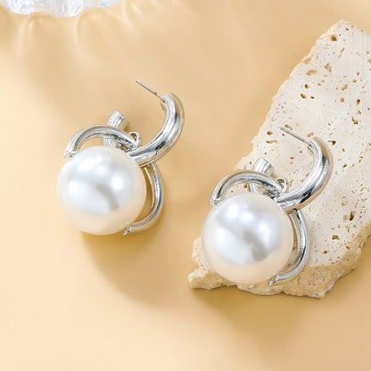 Classic Pearl  Earrings YongxiJewelry  2