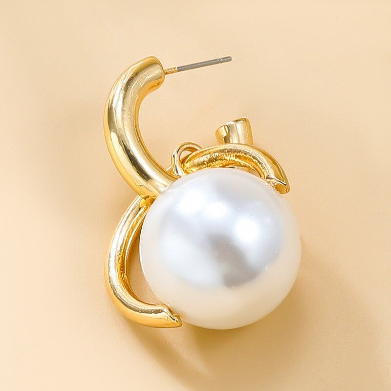 Classic Pearl  Earrings YongxiJewelry  4