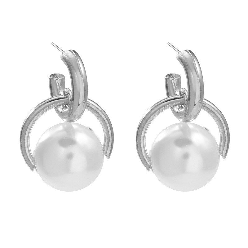 Classic Pearl  Earrings YongxiJewelry  9