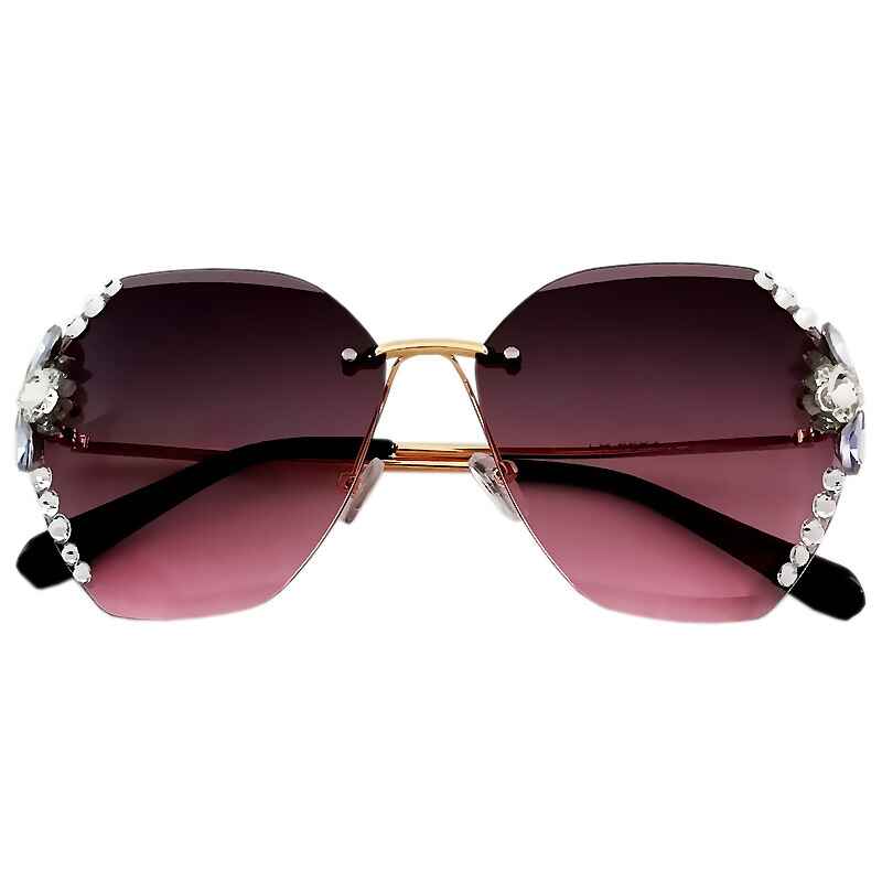 Embellished Crystal Sunglasses YongxiJewelry 3