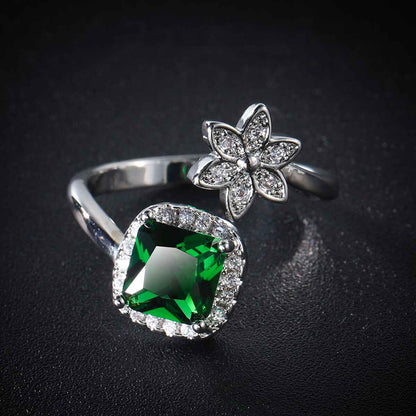 Gemstone Bloom Rings YongxiJewelry  4