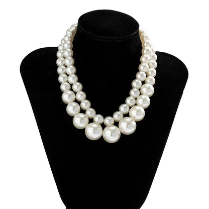 Multi-Strand Pearl Necklace YongxiJewelry 3