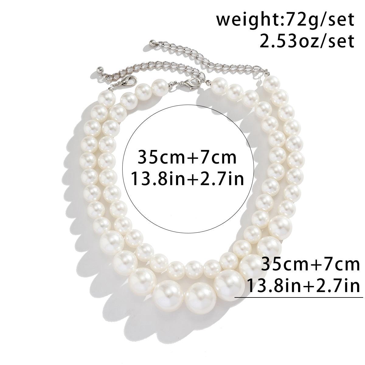 Multi-Strand Pearl Necklace YongxiJewelry 7