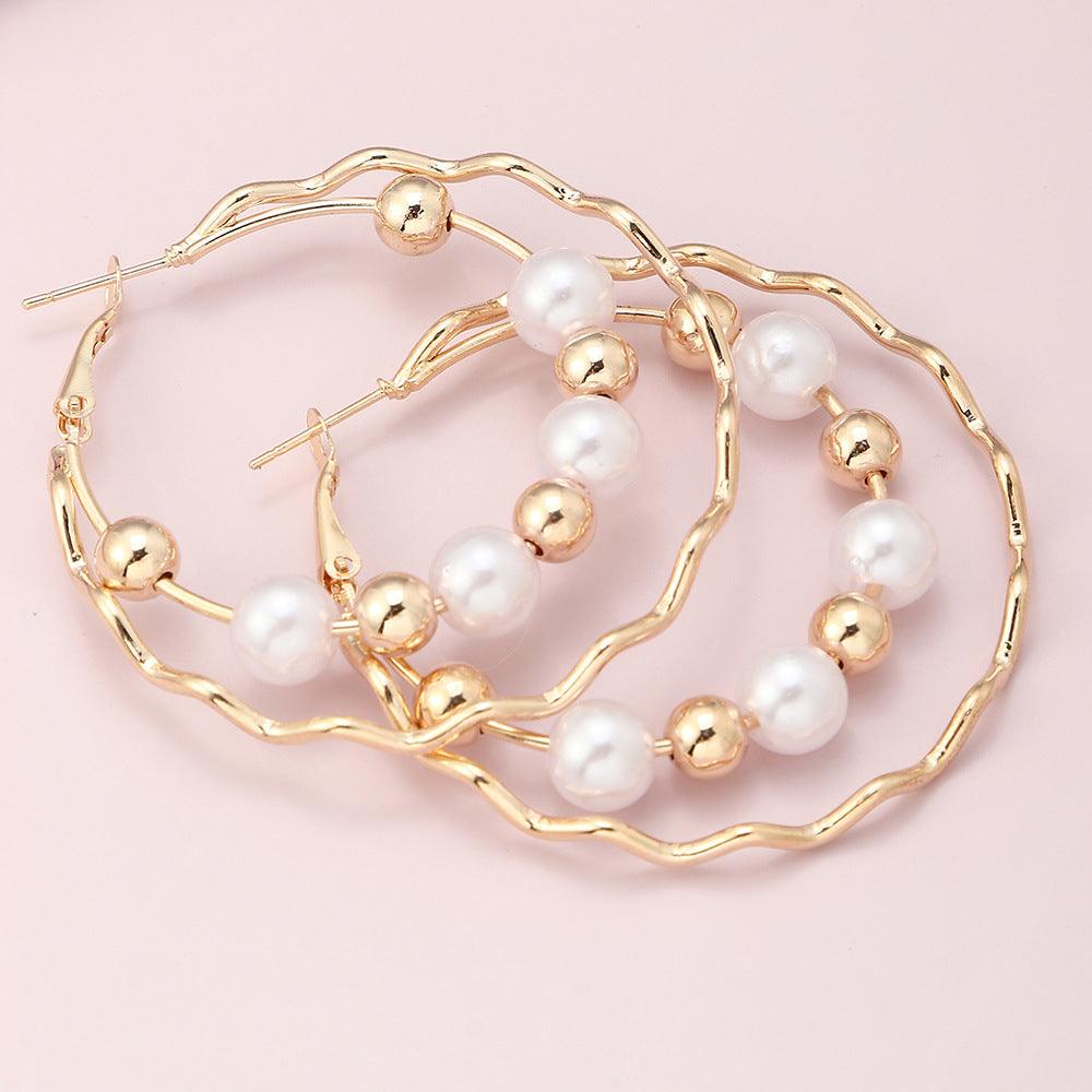 Pearl Earrings, Classic Temperament Earrings YongxiJewelry 5