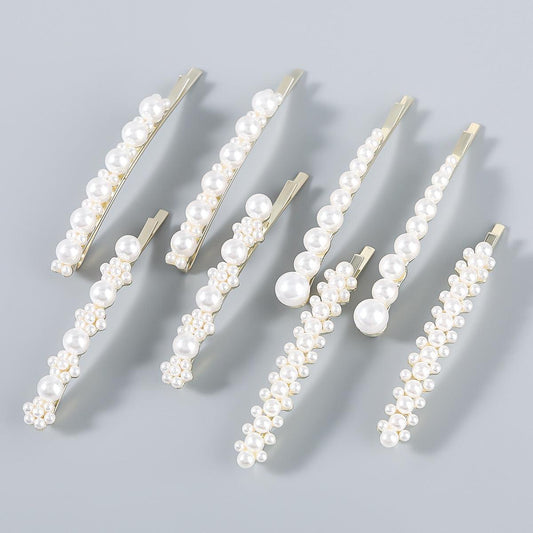 Pearl Hairpin For Women  2-Piece Set YongxiJewelry 5