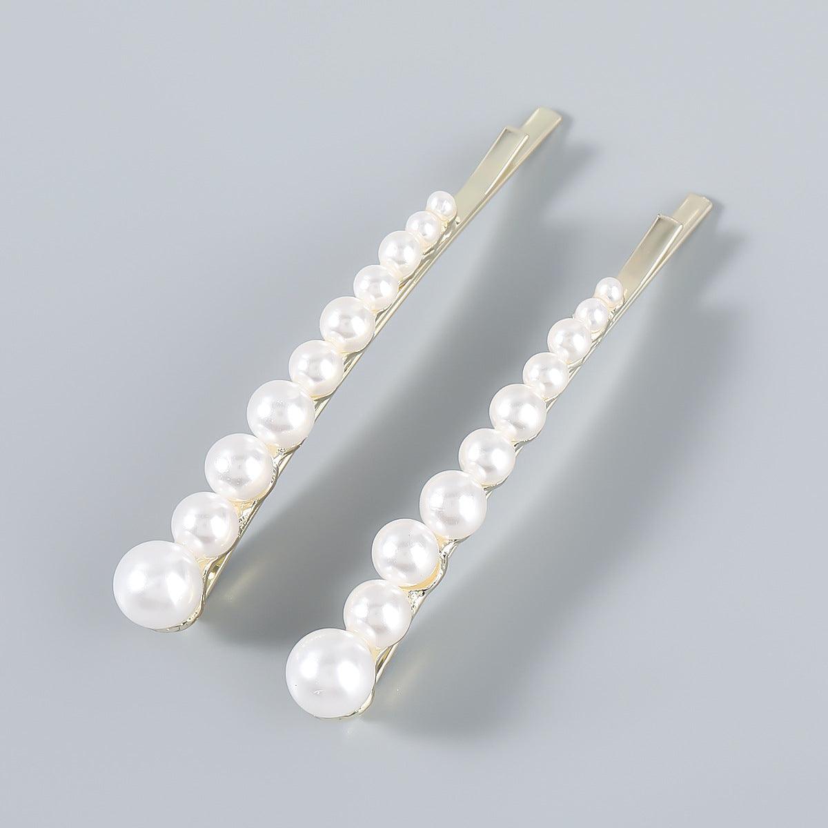 Pearl Hairpin For Women  2-Piece Set YongxiJewelry 4