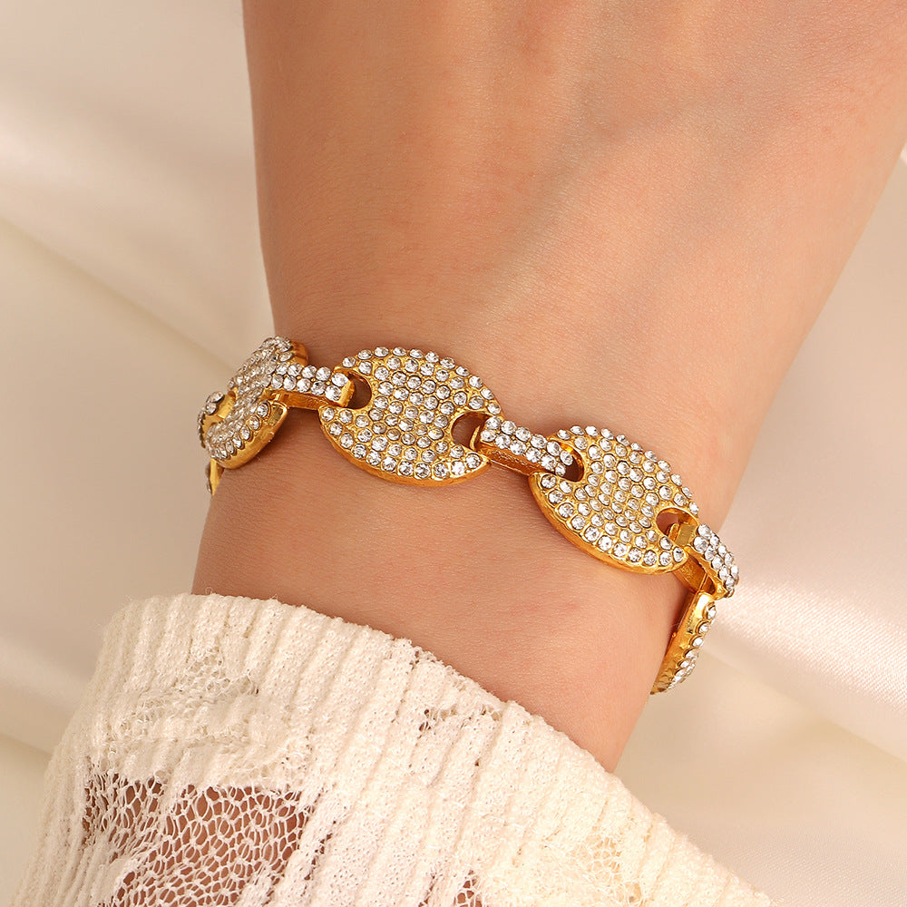 Rhinestone Bracelet YongxiJewelry 1