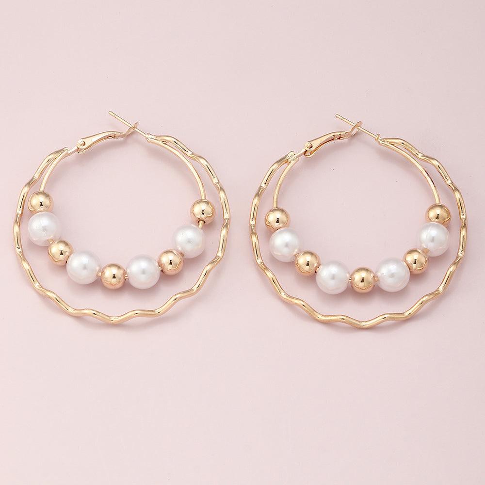 Pearl Earrings, Classic Temperament Earrings YongxiJewelry 4