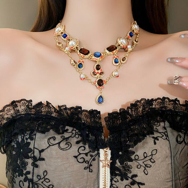 Regal Necklace Earrings Set YongxiJewelry 6