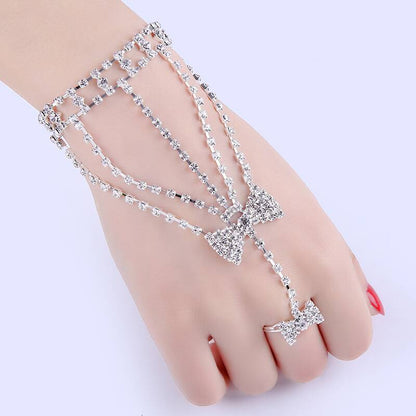 Rhinestone-Studded Bracelet YongxiJewelry 5