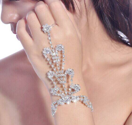 Rhinestone-Studded Bracelet YongxiJewelry 6