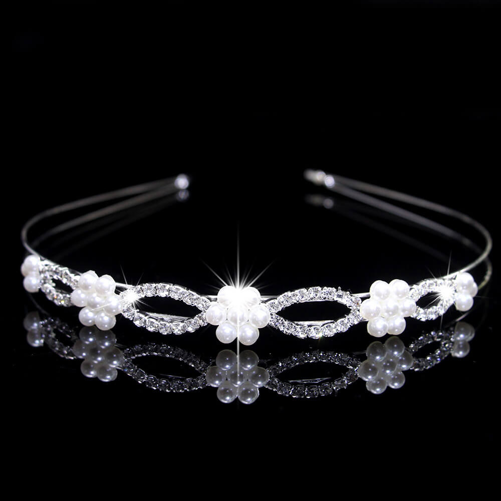 Rhinestone Pearl Head Band  YongxiJewelry 2