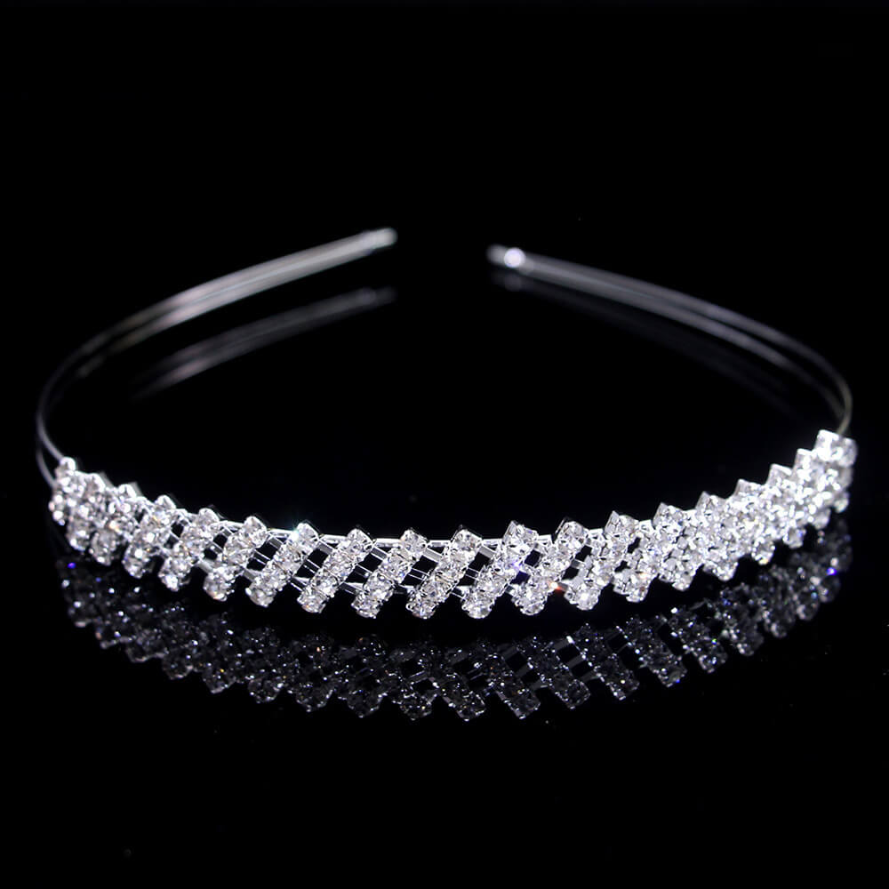 Rhinestone Pearl Head Band  YongxiJewelry 4