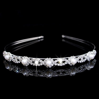 Rhinestone Pearl Head Band  YongxiJewelry 5