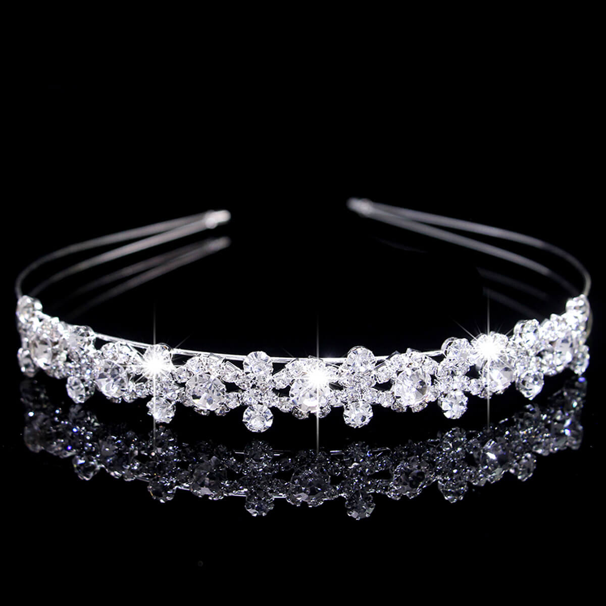 Rhinestone Pearl Head Band  YongxiJewelry 6