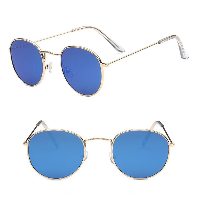 Tinted Lens Sunglasses YongxiJewelry blue 2