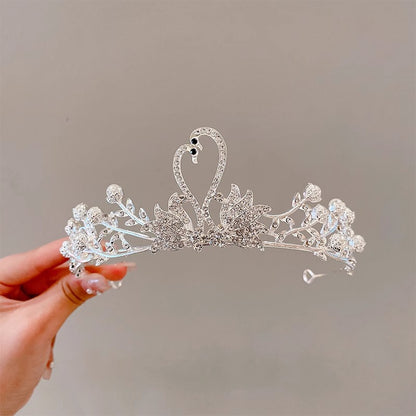 White Swan Crown YongxiJewelry