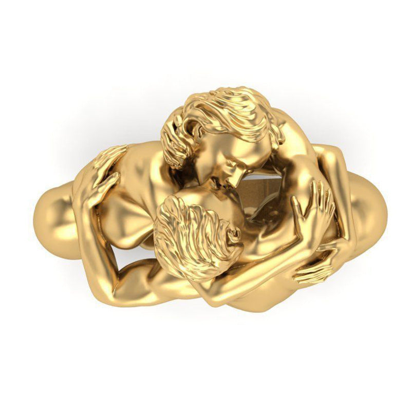 Embrace Gold Ring YongxiJewelry